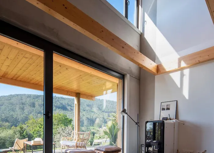 Doni Wood House, Casa En La Playa De Doninos Holiday home A Coruna