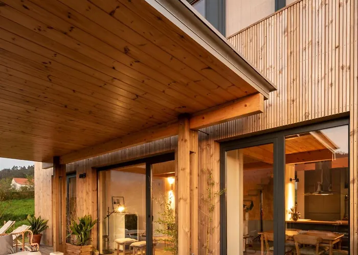 Doni Wood House, Casa En La Playa De Doninos Holiday home