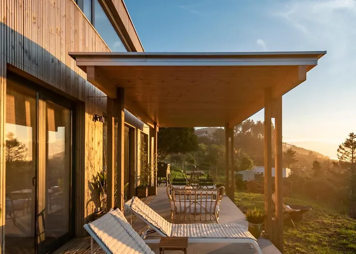 Doni Wood House, Casa En La Playa De Doninos A Coruna